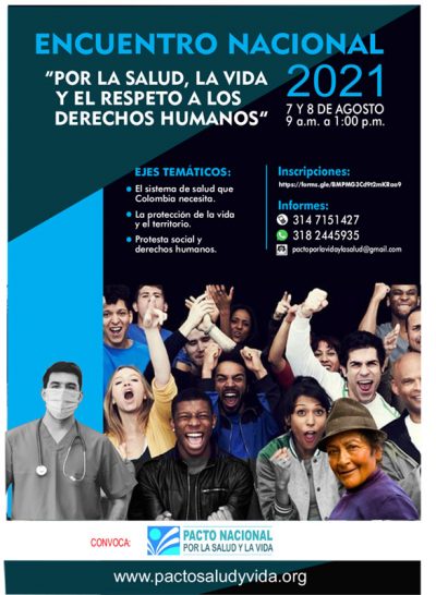 Encuentro Nacional Por La Salud, La Vida Y El Respeto A Los Derechos ...